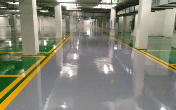 地下停车场环氧砂浆地坪