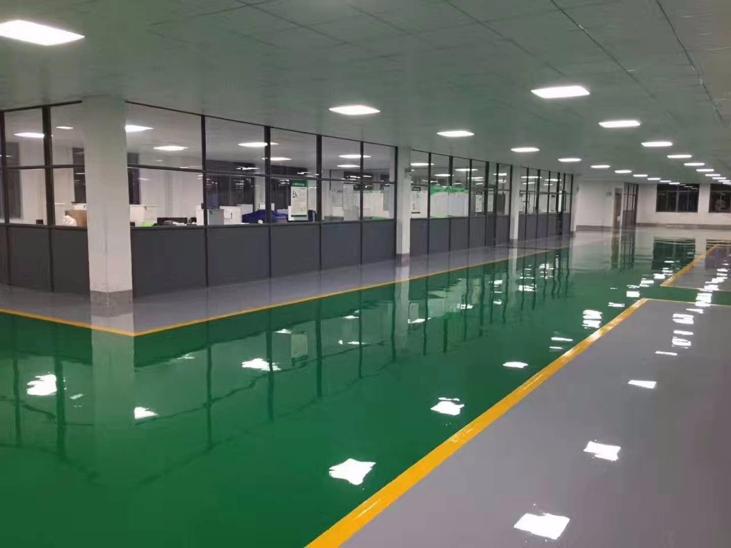 电子车间地坪案例